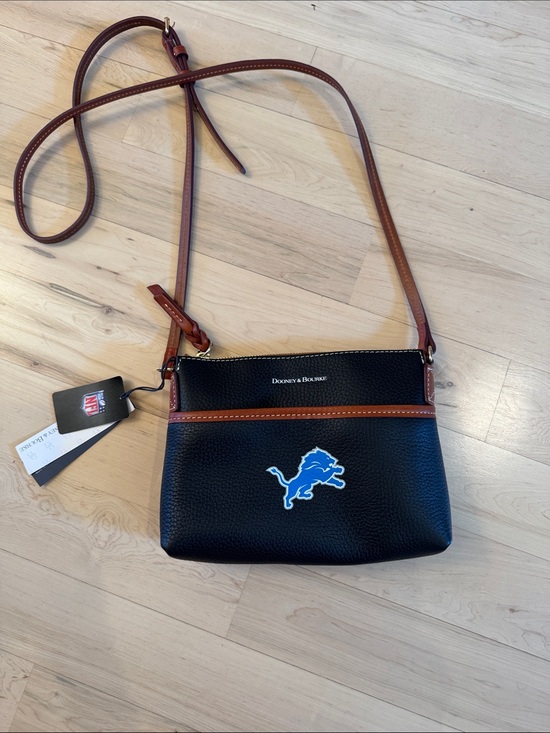 Dooney & Bourke Handbags - Dooney & Bourke NFL Detroit Lions Ginger Crossbody Shoulder Bag Purse-New